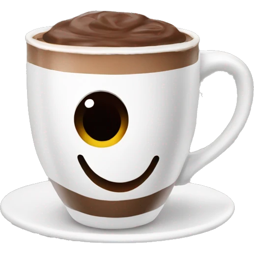 hot chocolate emoji