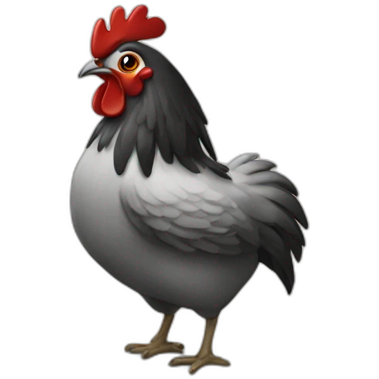 Apple poule emoji