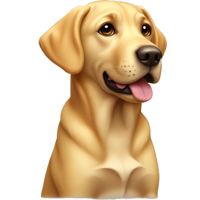 Golden Labrador Dog  emoji