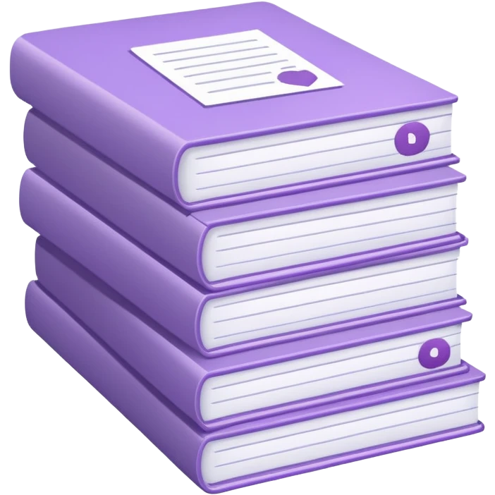 legal pale purple paperwork emoji