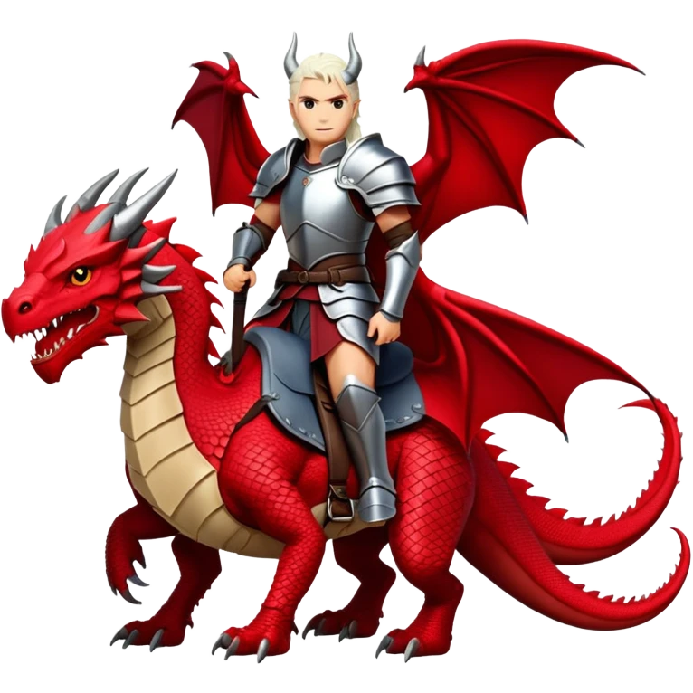 Daemon targaryen montando a Caracas emoji