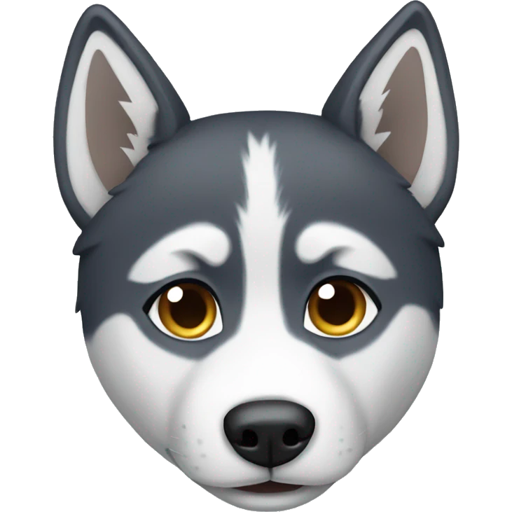 Husky emoji