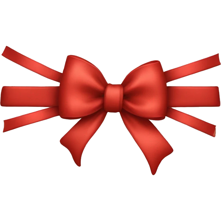 red bow emoji