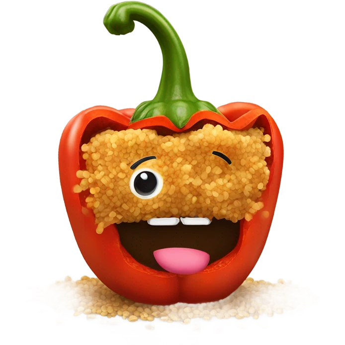 Stuffed peppers emoji
