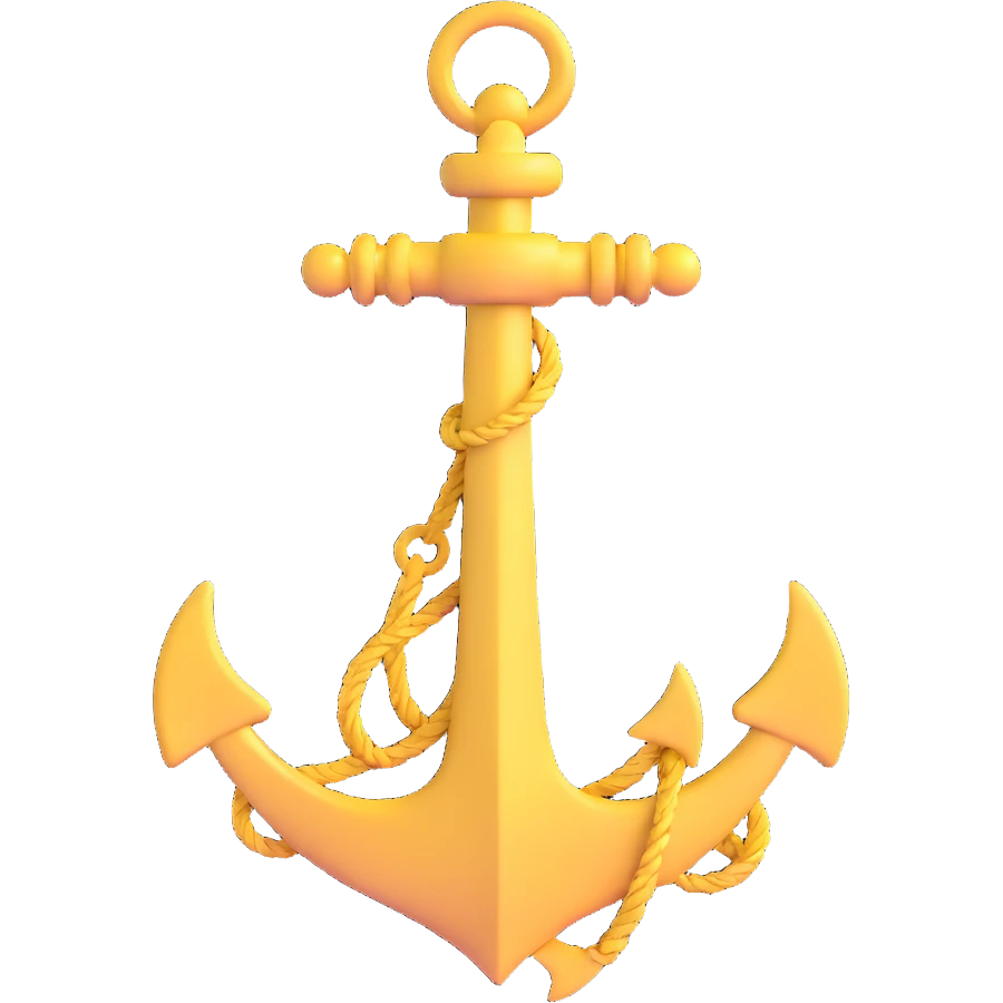 shop anchor with 'Reza' design emoji