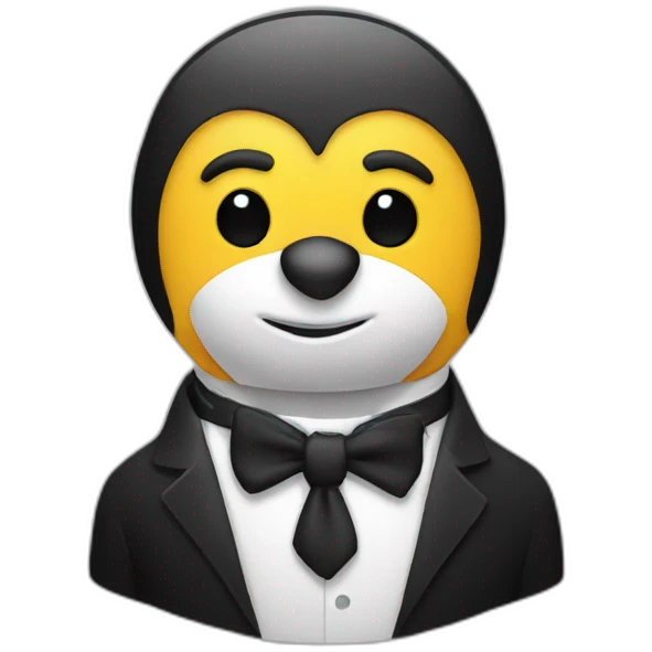 Tux linux emoji