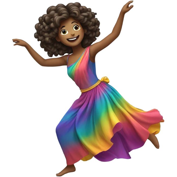 Girl dancing emoji
