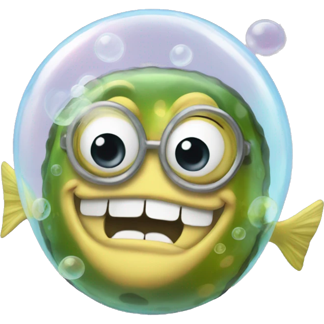 Bubble Bass from Spongebob emoji