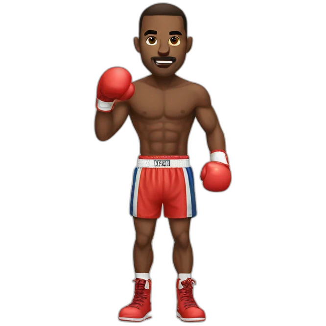 Big boxer emoji
