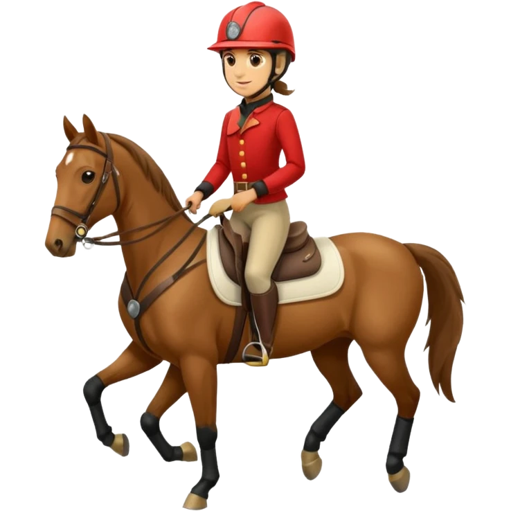 horse rider emoji