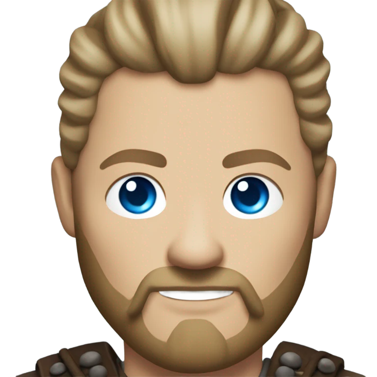 Ragnar lothbrok Viking blue eyes emoji