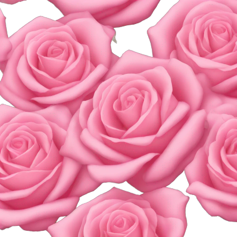 Pink roses  emoji