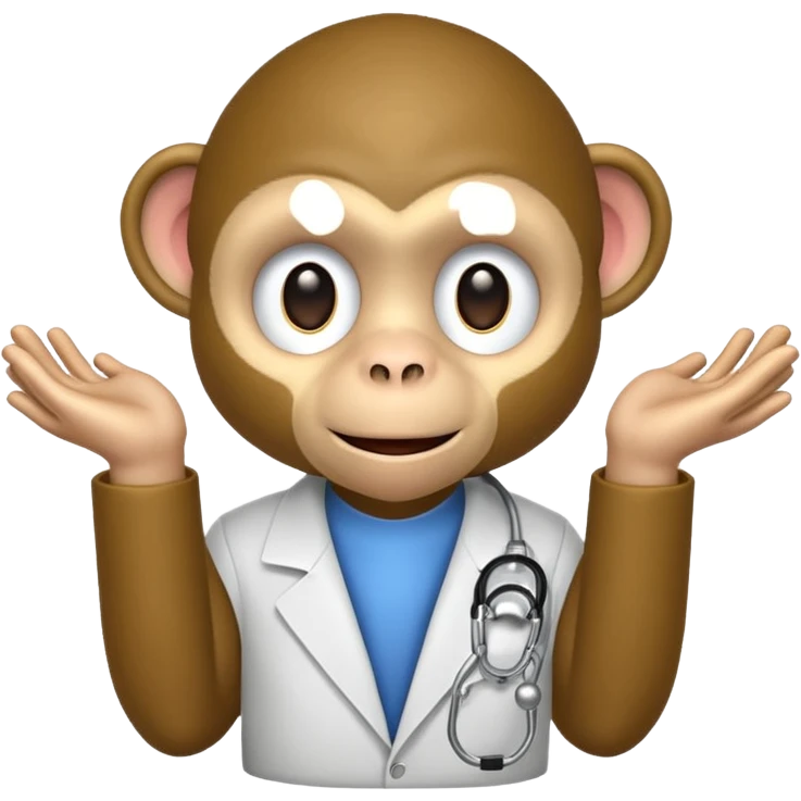 scienist monkey emoji
