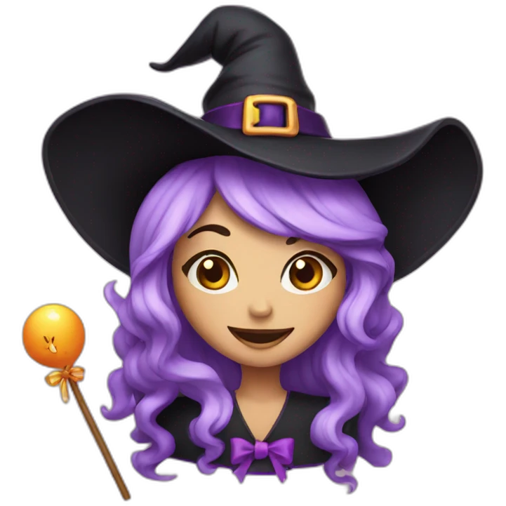 birthday witch emoji
