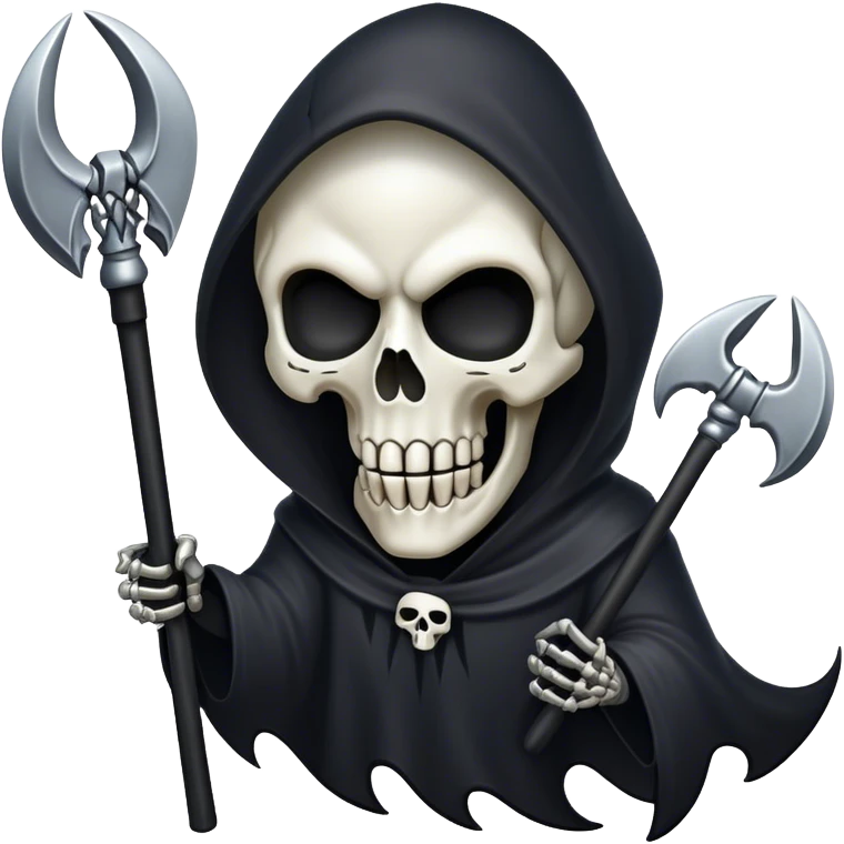 Silly Reaper emoji