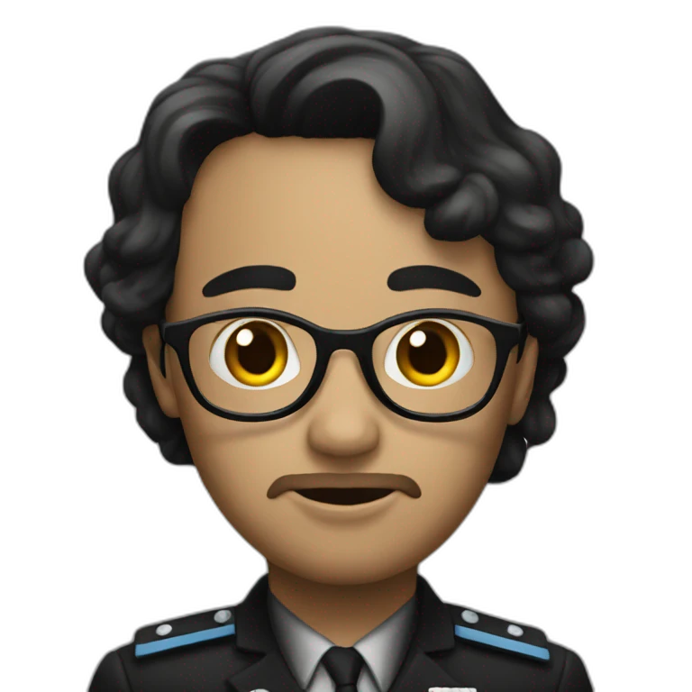 Un noir emoji
