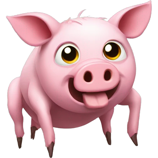 spider-pig emoji