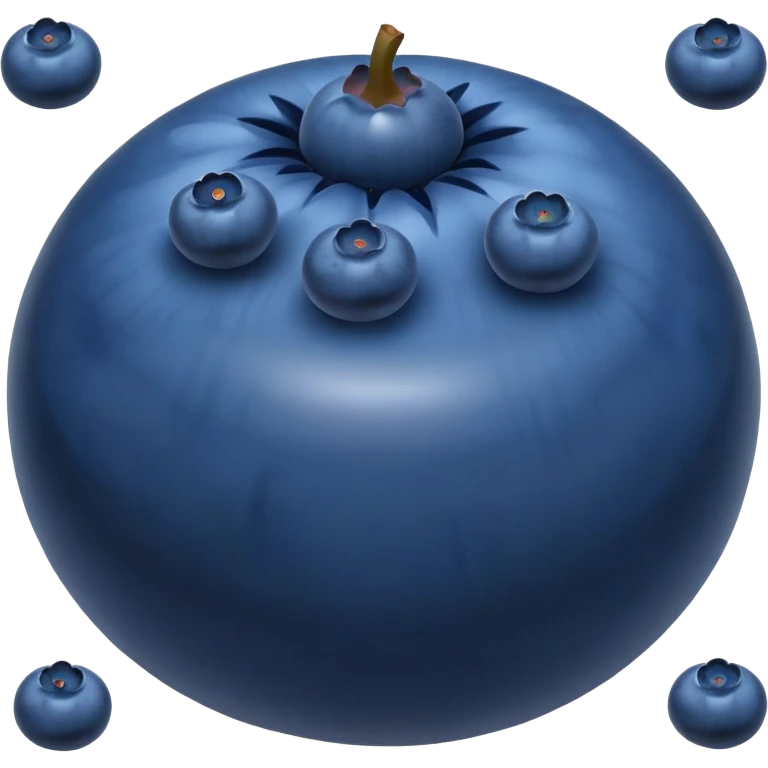 Blueberry emoji