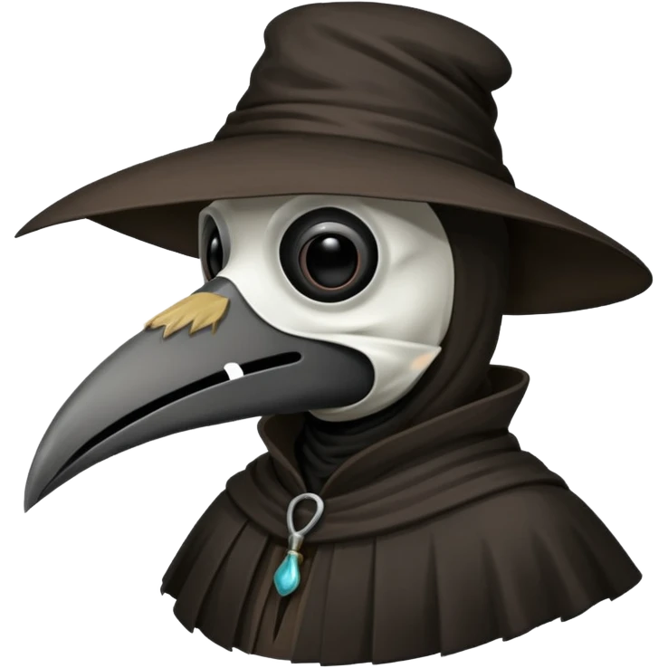 plague doctor beak guy emoji