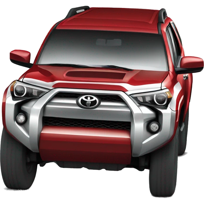 Toyota 4runner color rojo  emoji
