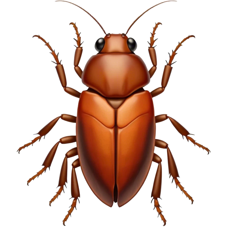 surfing cockroach emoji