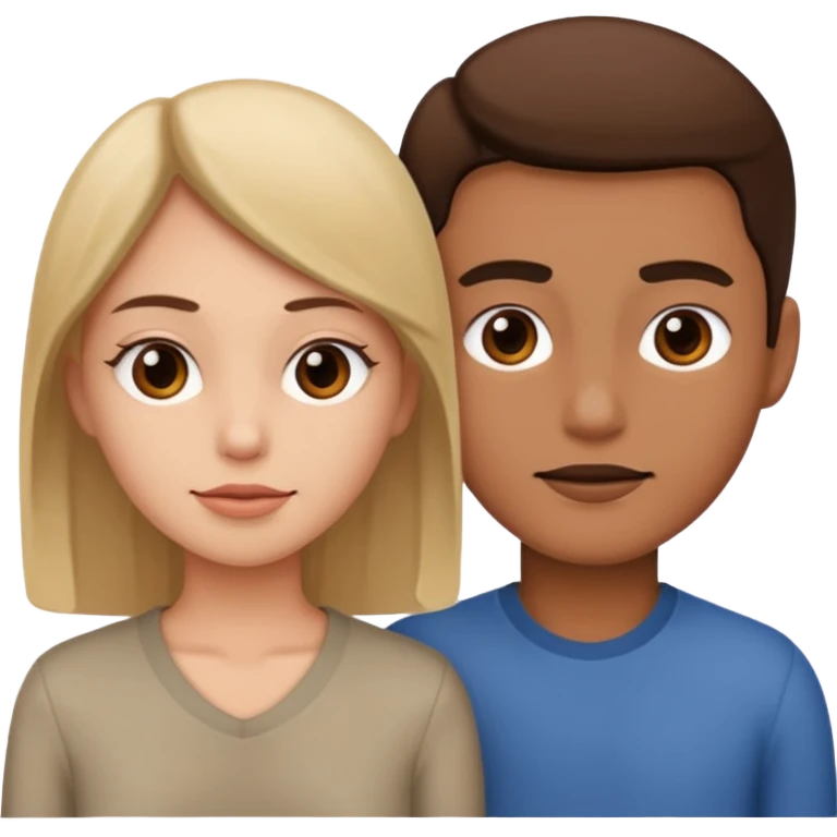 2 heads talking emoji