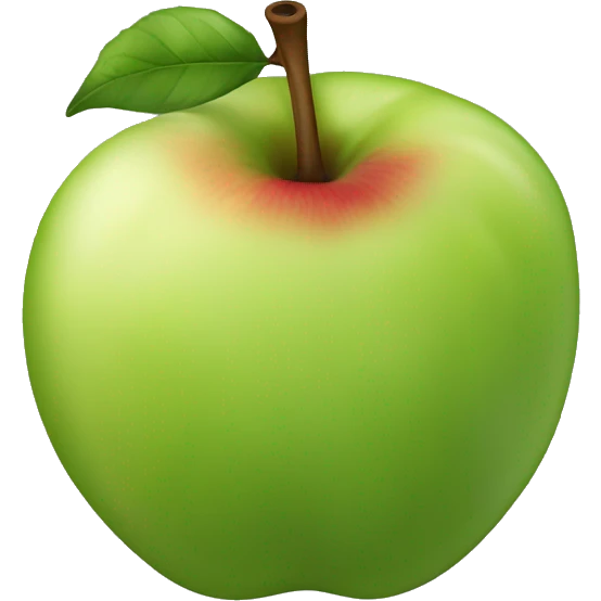 Manzana partida emoji