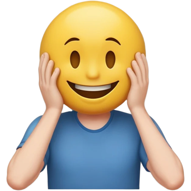 Smiley banging his head against the wall emoji