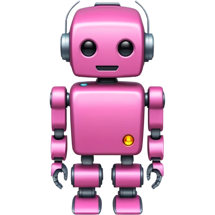 pink robot advanced emoji
