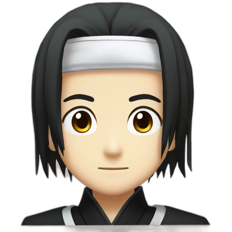Kuchiki Byakuya from the anime Bleach emoji