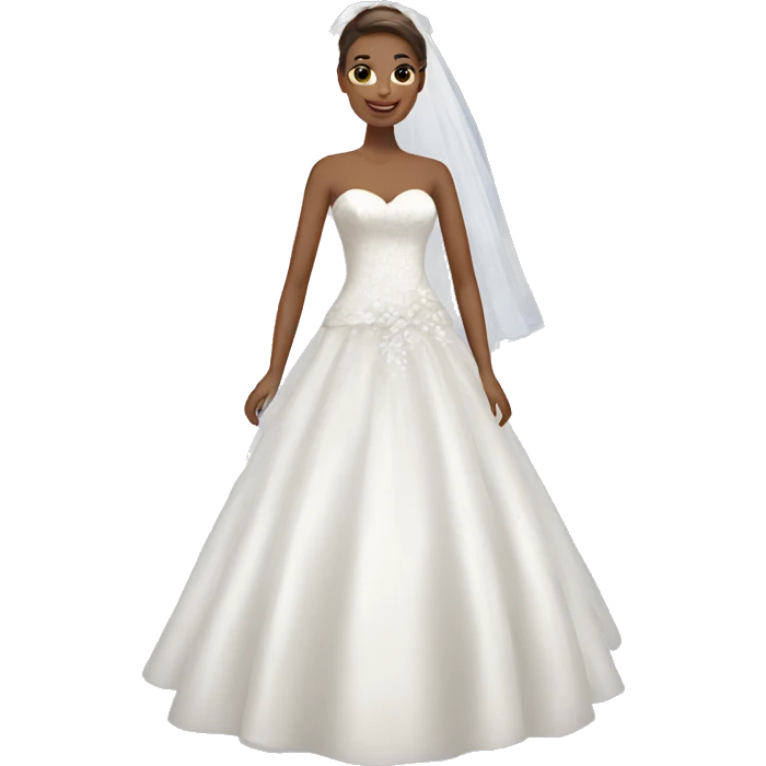Bridal dress  emoji