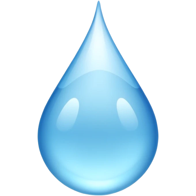 Cute water emoji
