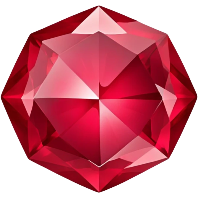 glowing ruby emoji