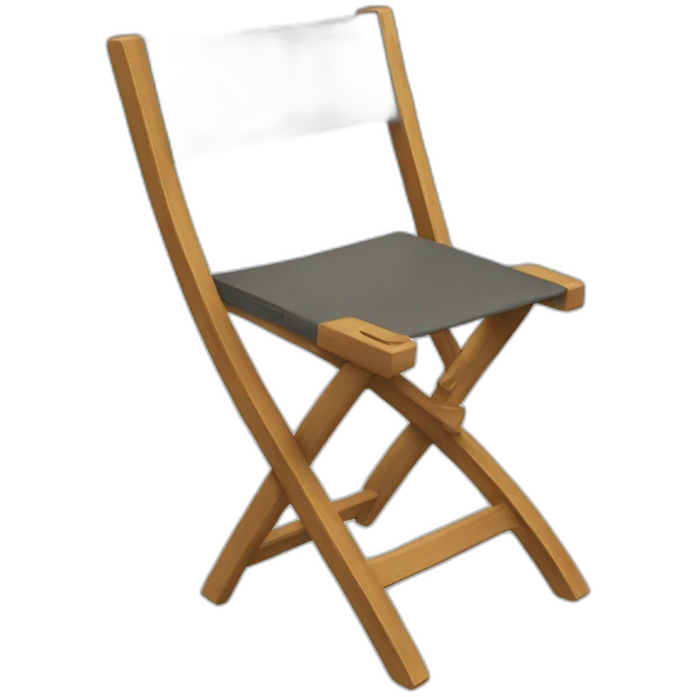 foldable chair emoji