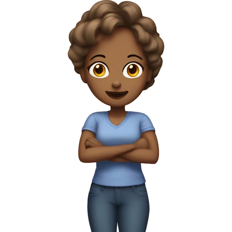 A pretty mom emoji