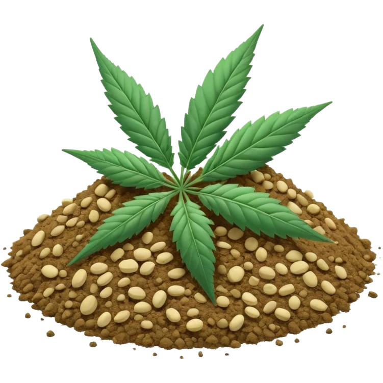 white color marijuana, no color emoji