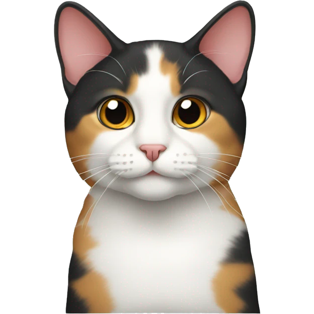 Tricolour cat emoji