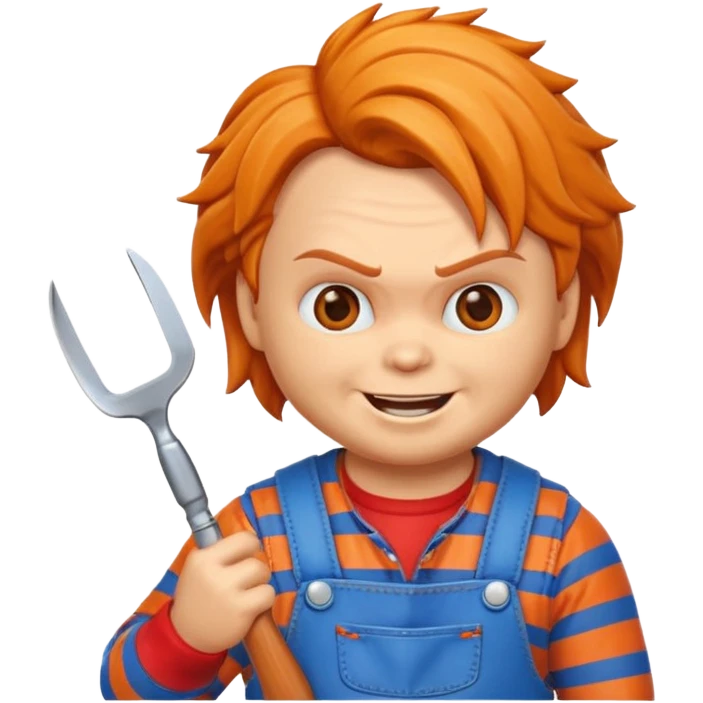 Un emojin de chuky emoji