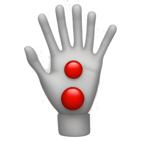 Morpheus hand with red tablet emoji