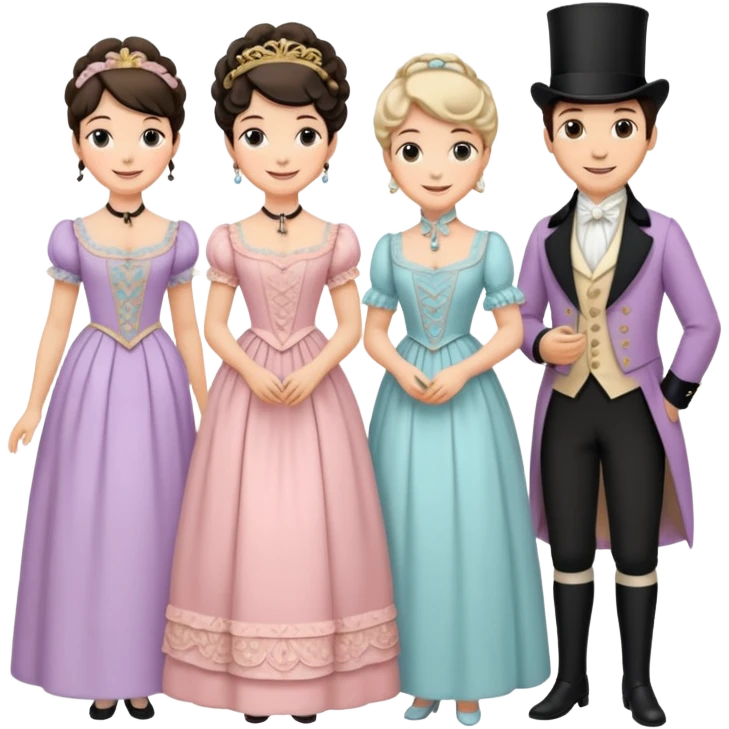 Bridgerton series emoji emoji