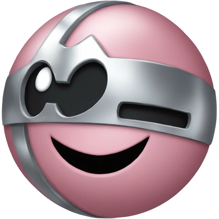 Metal Kirby ball emoji