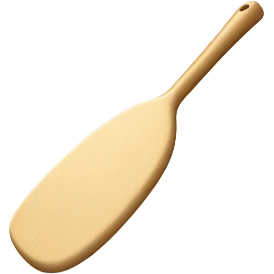 wooden paddle emoji