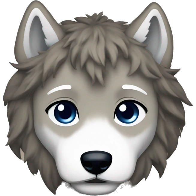 Create a Crying Wolf emoji in Real Madrid gear emoji