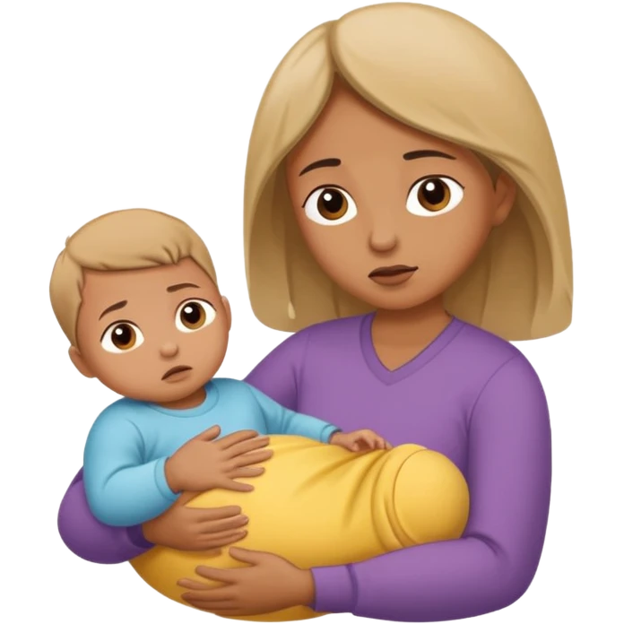 Giving birth emoji mom pushing out baby emoji