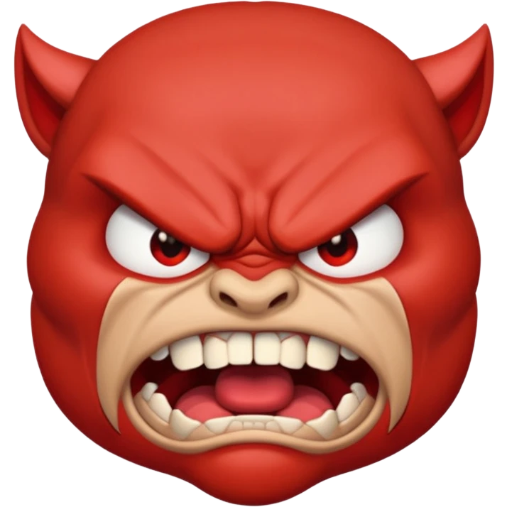 Angry emoji