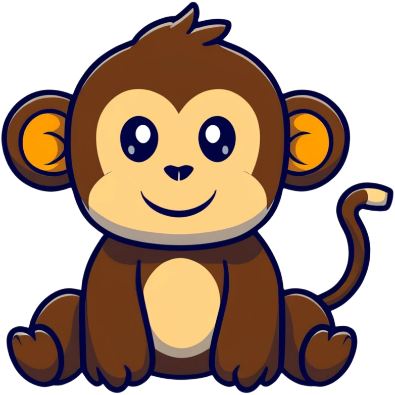 happy monkey emoji