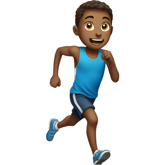 Kid running emoji