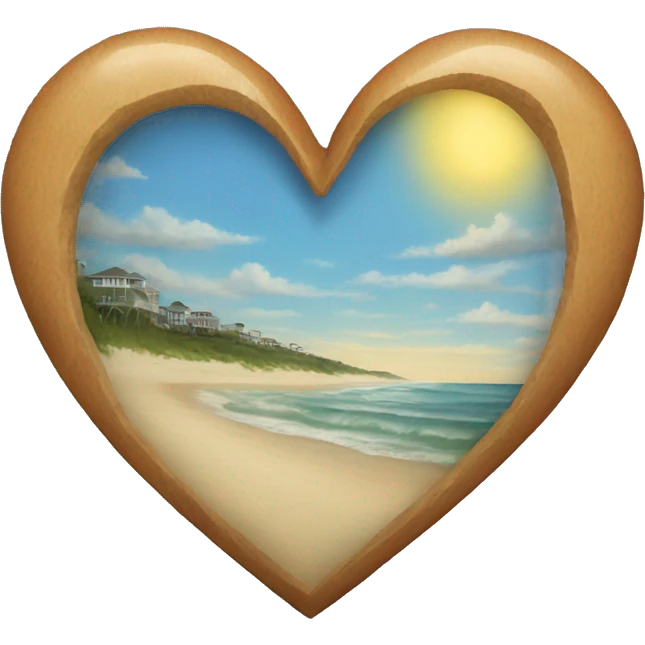 heart outer banks emoji