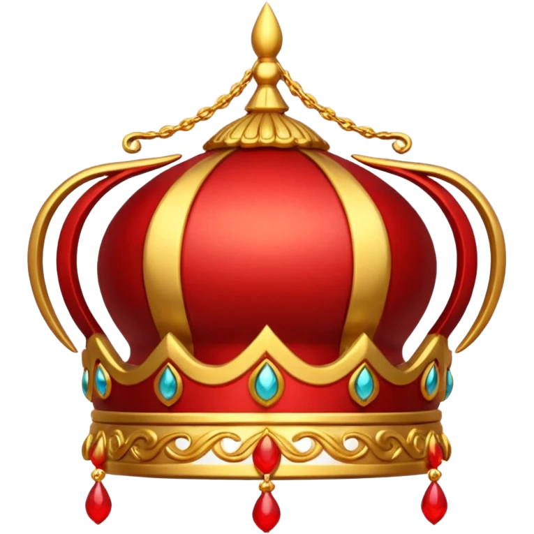 Ghunghroo red and gold small  emoji