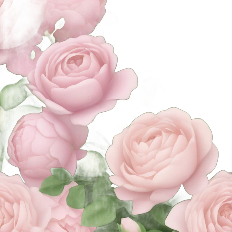 pale pink flower bouquet  emoji